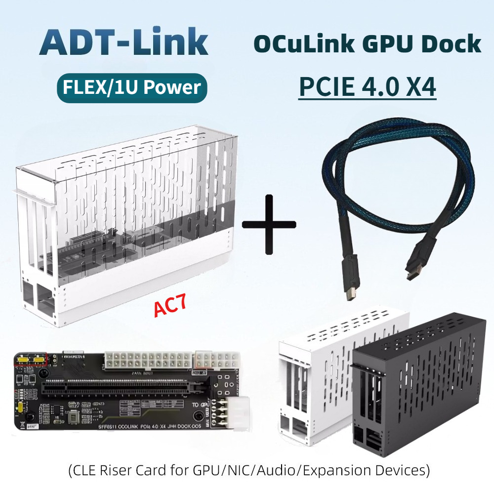 50CM Oculink EGPU Graphics Car - External Gpu Dock Pcie 4.0 Oculink 评论和价格