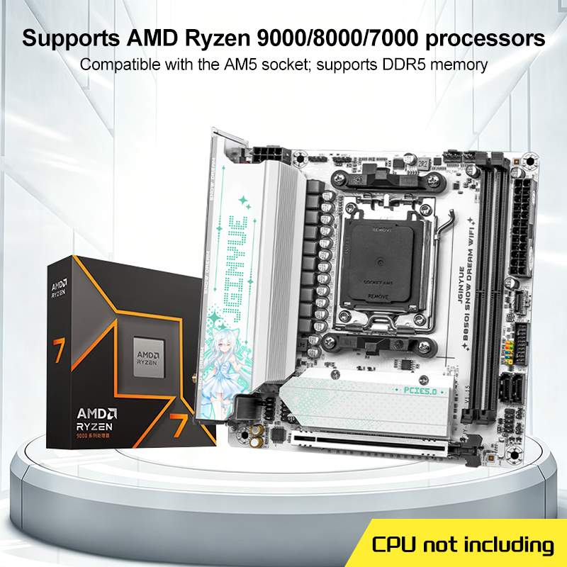 JGINYUE B850I SNOW DREAM WIFI  - B650 Itx Motherboard Wifi 评论和价格