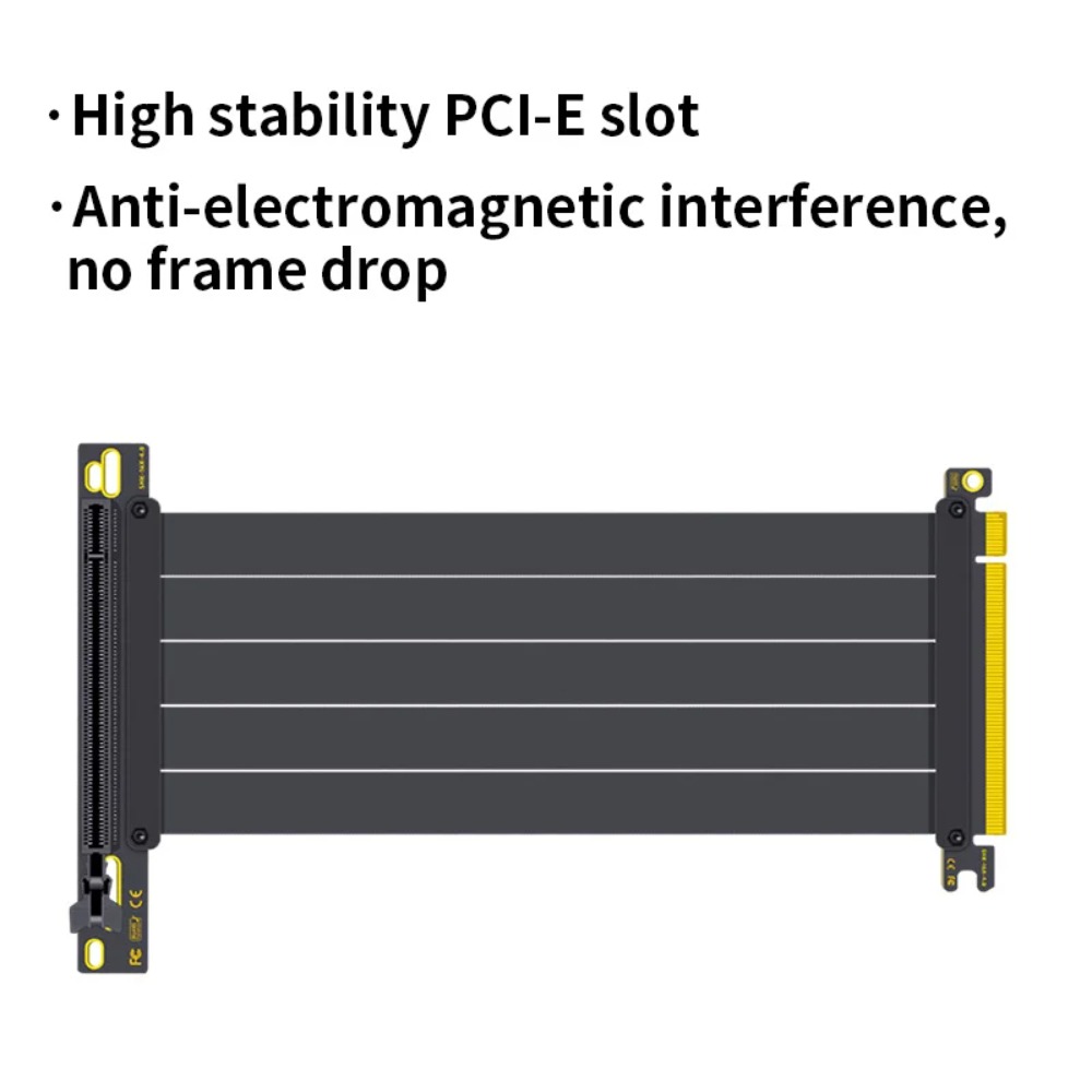 PCI‑E 4.0/3.0 X16 GPU Riser Ca - Pcie 4.0 X16 Riser Cable 90 Degree 评论和价格