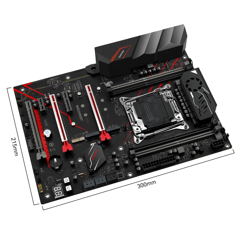 MACHINIST MR9A PRO MAX X99 Mot - X99 Dual Cpu Motherboard Combo 评论和价格