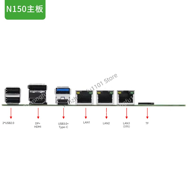 N150 NAS Host SATA Motherboard - Nas Motherboard N100 6 Sata 评论和价格