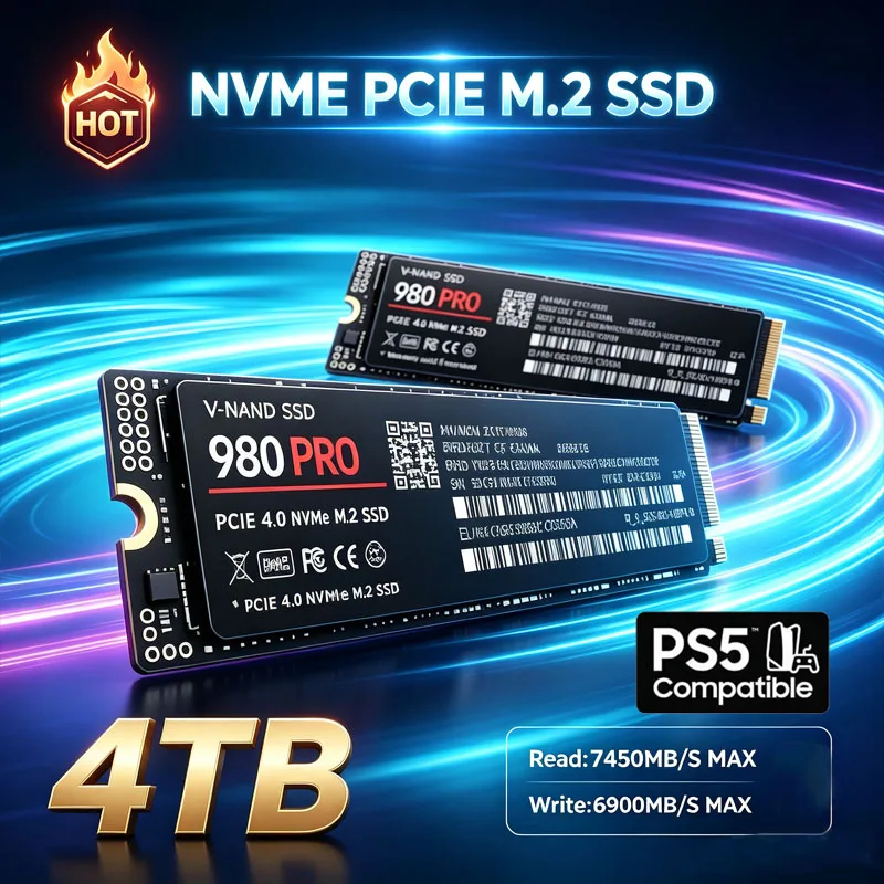 Gaming M.2 NVMe SSD 980 PRO PC - M.2 Nvme 4Tb Pcie 4.0 Ssd 评论和价格