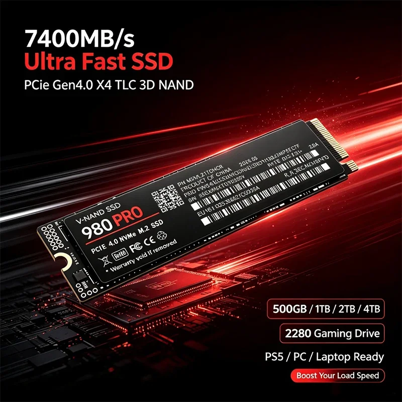 Gaming M.2 NVMe SSD 980 PRO PC - M.2 Nvme 4Tb Pcie 4.0 Ssd 评论和价格