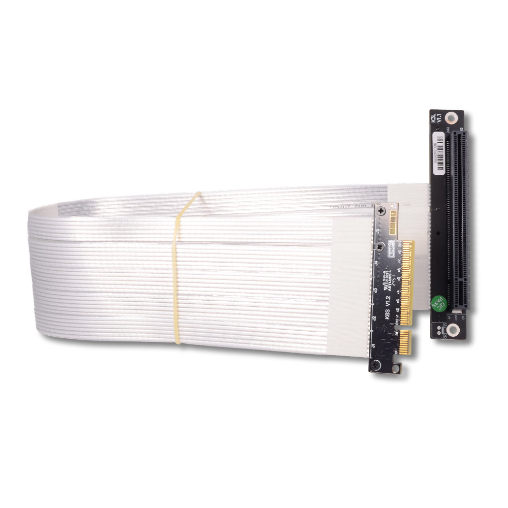 ADT-Link PCIe 4.0 / 3.0 X8 To  - Pcie 4.0 X16 Riser Cable 90 Degree 评论和价格